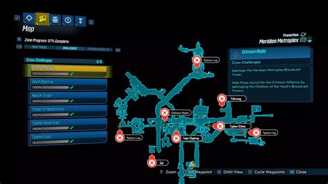 meridian metroplex typhon logs map